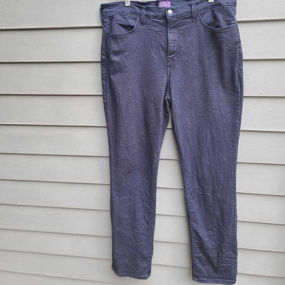 NYDJ Straight Jeans size 14 with Lift Tuck Technology